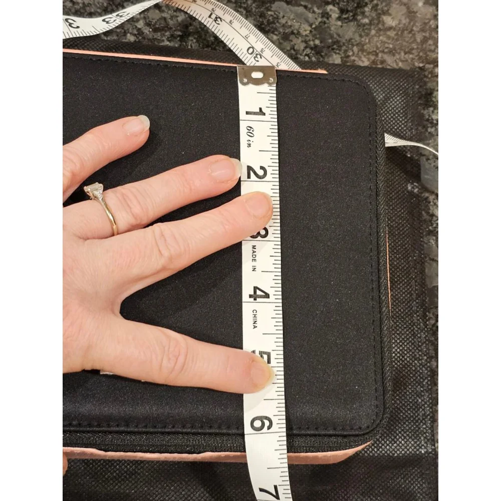 Prada Black & Pink Square Hard Travel Case NWT - Picture 14 of 17